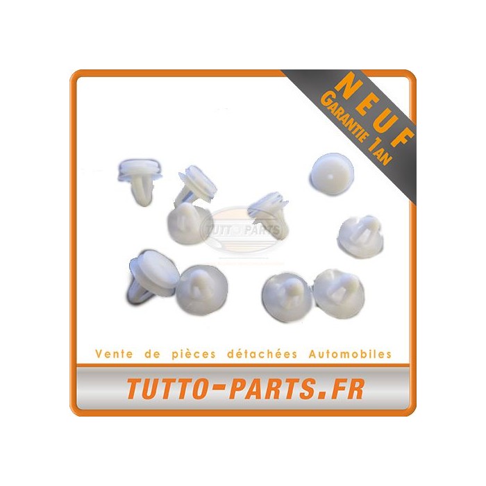 X Agrafe Clips Fixation Panneau De Porte Pour Seat Arosa Vw Lupo