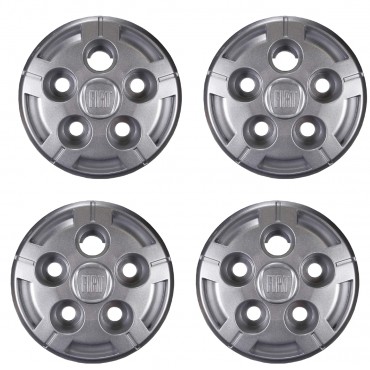 x4 Enjoliveur de Roue 15" Original Pour Fiat Ducato OR 1358875080